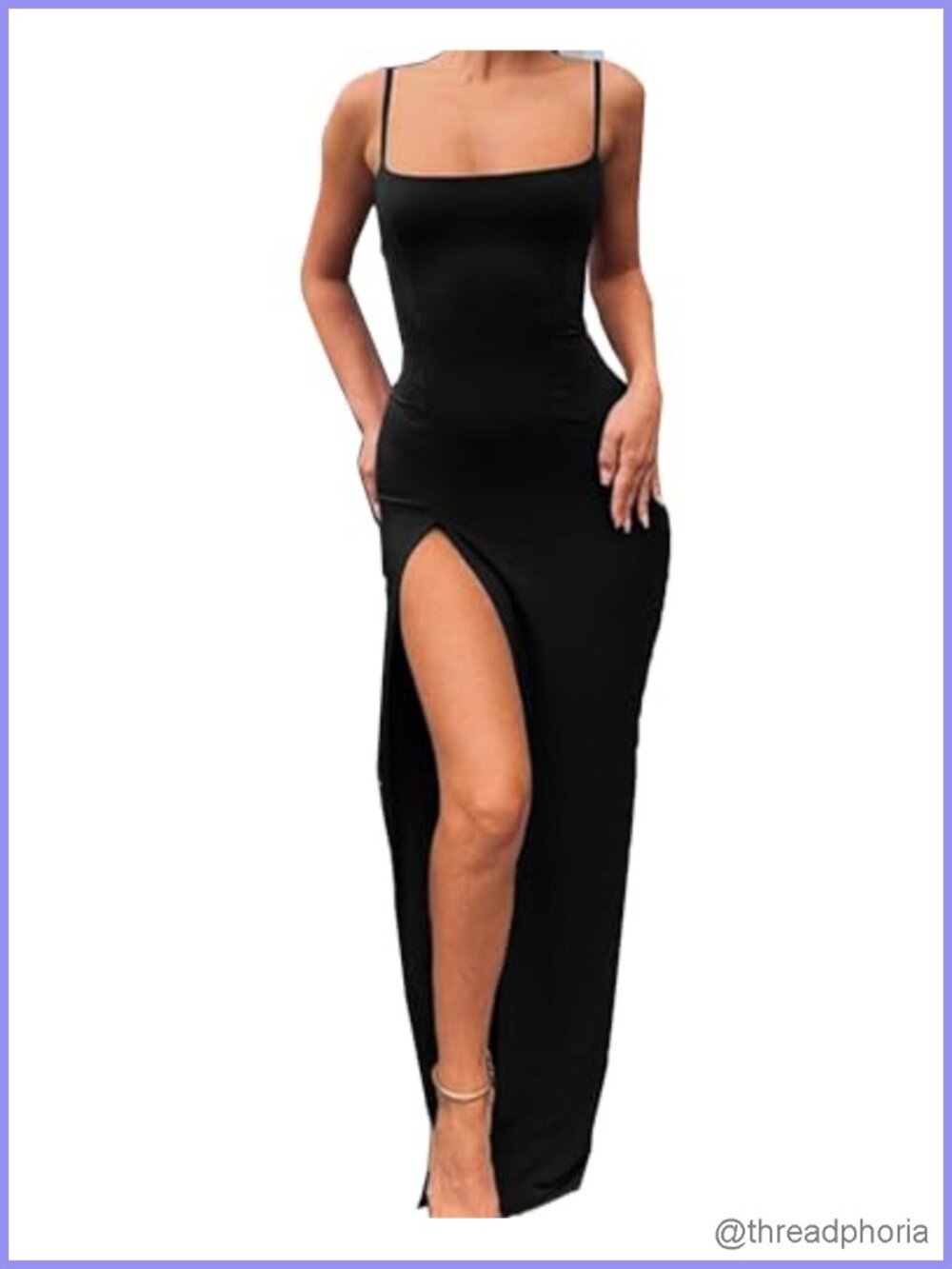 Sleeveless Backless Bodycon Maxi Slip Dress